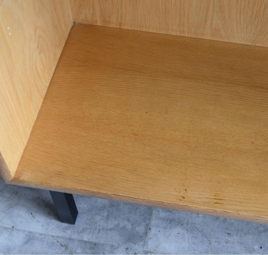 ドイツ 北欧ヴィンテージ オーク オープンシェルフ ブックシェルフ 飾り棚