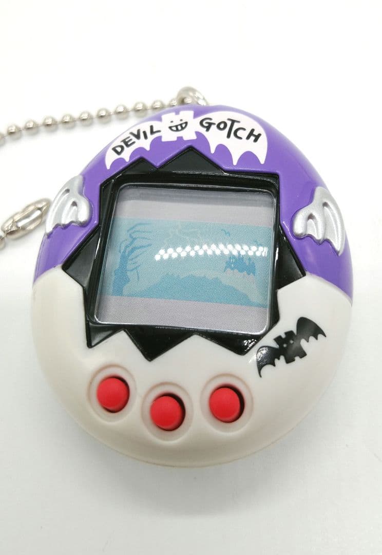 デビルっちのたまごっち　パープル　ほぼ未使用　ジャンク