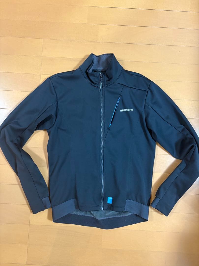 SHIMANO サイクルジャケット Sサイズ ダークグレー ロードバイク