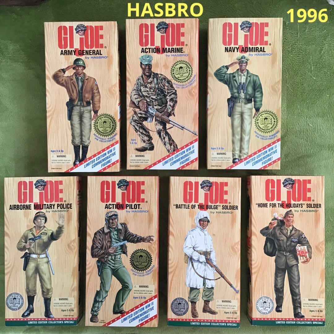 GI-JOE ジーアイジョー 7体セット 1996年 HASBRO