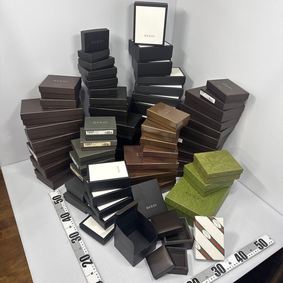GUCCI グッチ 空箱 超大量 66個 まとめ売り