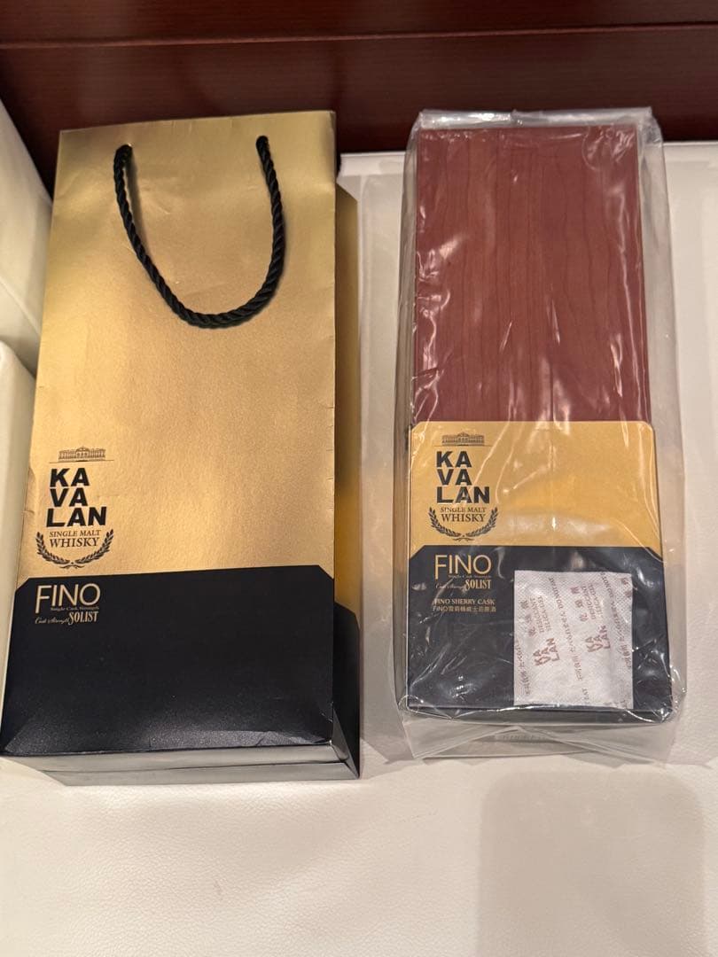【新品・未開封】KAVALAN ソリスト フィノシェリーカスク 木箱付き