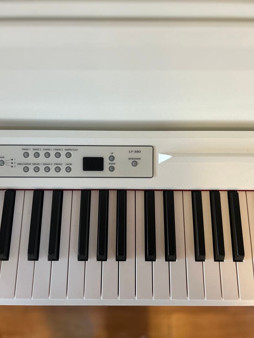 【引き取り希望⭐︎配達要相談】KORG LP-380 ホワイト電子ピアノ2023製