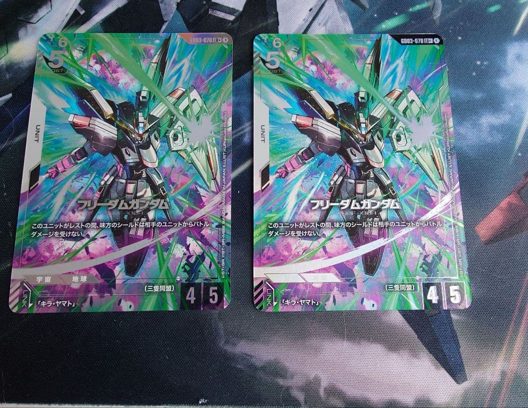 フリーダムガンダム LR+ 2枚 スティールレクイエム