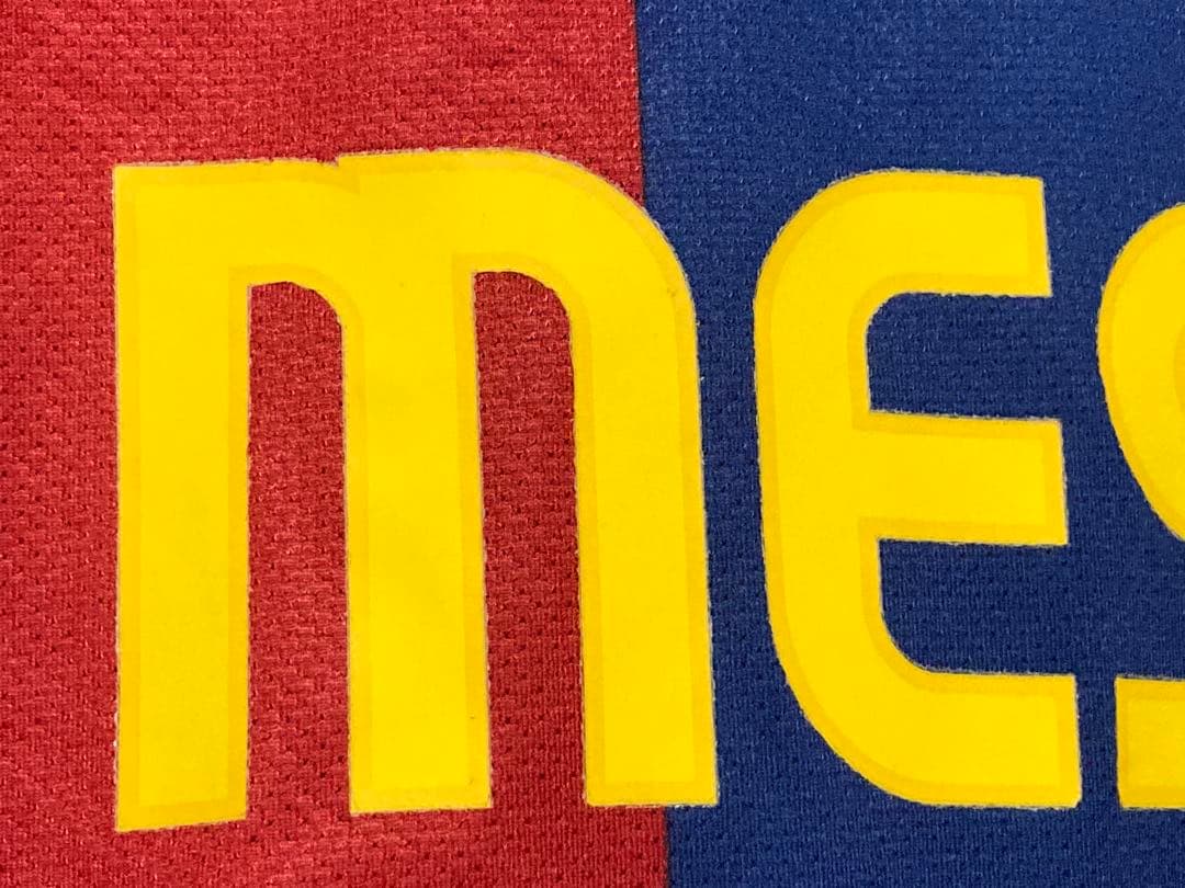 【正規品】メッシ　バルセロナ　10/11ホームレプリカ