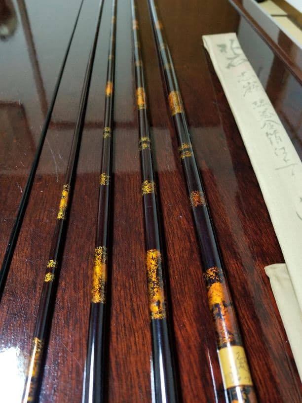 朴石　和竿　17尺8寸