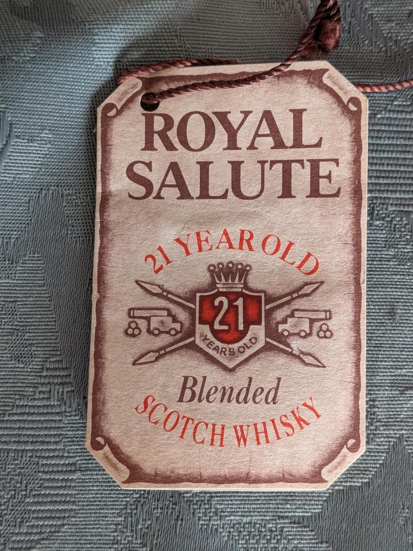 【未開栓美品】 Salute ロイヤルサルート21年赤ボトルウイスキー