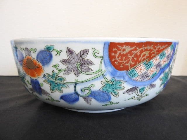 伊万里色絵鉢　M１４０１