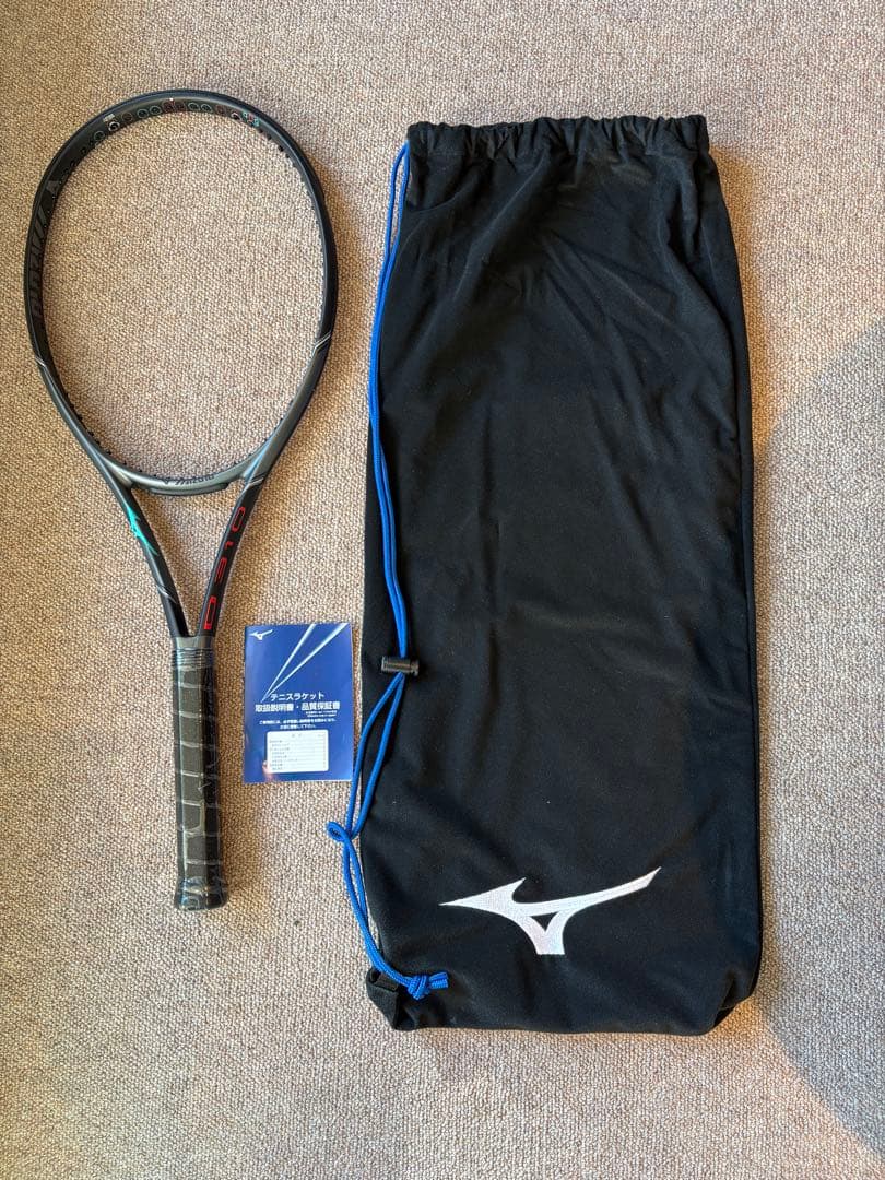 【新品　未使用品！】ミズノ　テニスラケット　D310 G2 ケース付き