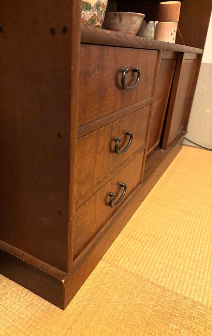 和茶棚　茶箪笥　オープンシェルフ