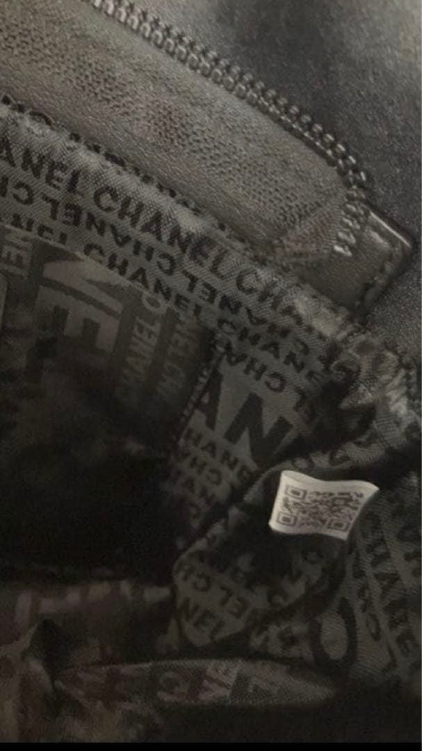 希少　ラスト2点！CHANEL ロゴ入りノベルティトートバッグ