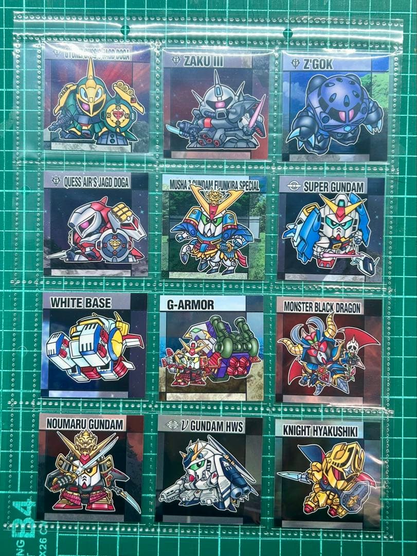 元祖SDガンダムスナック２　フルコンプ　全33枚