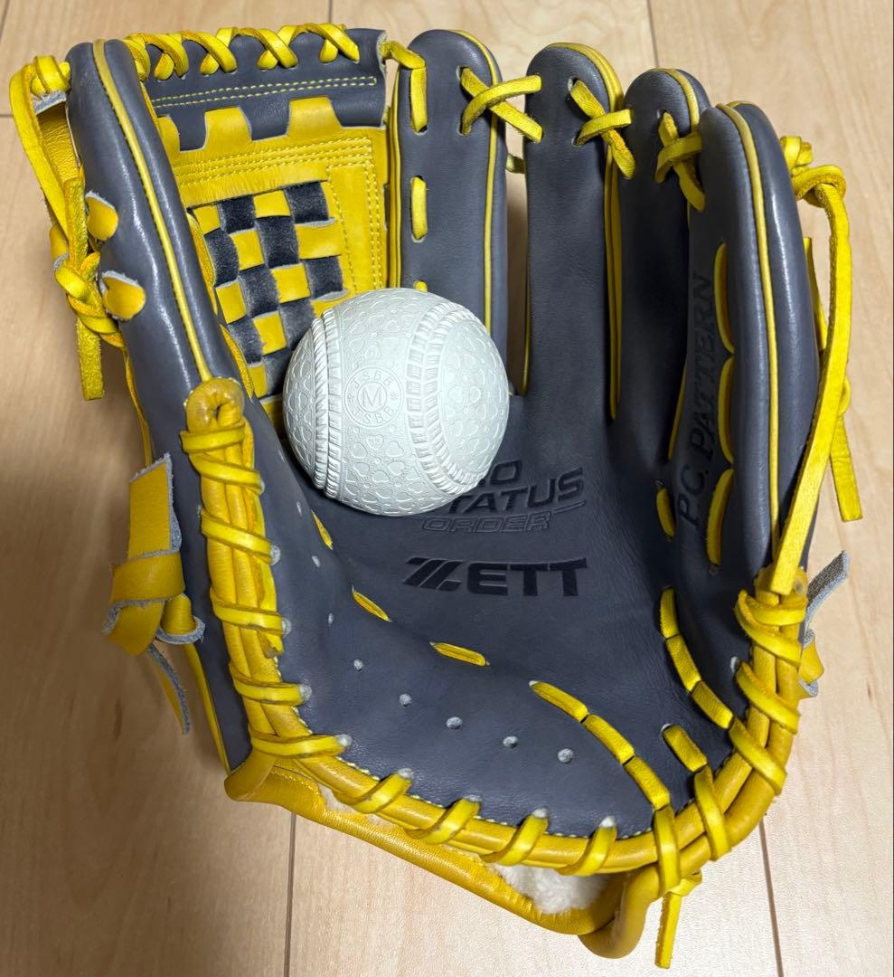 ZETT プロステイタス軟式オーダーグローブ