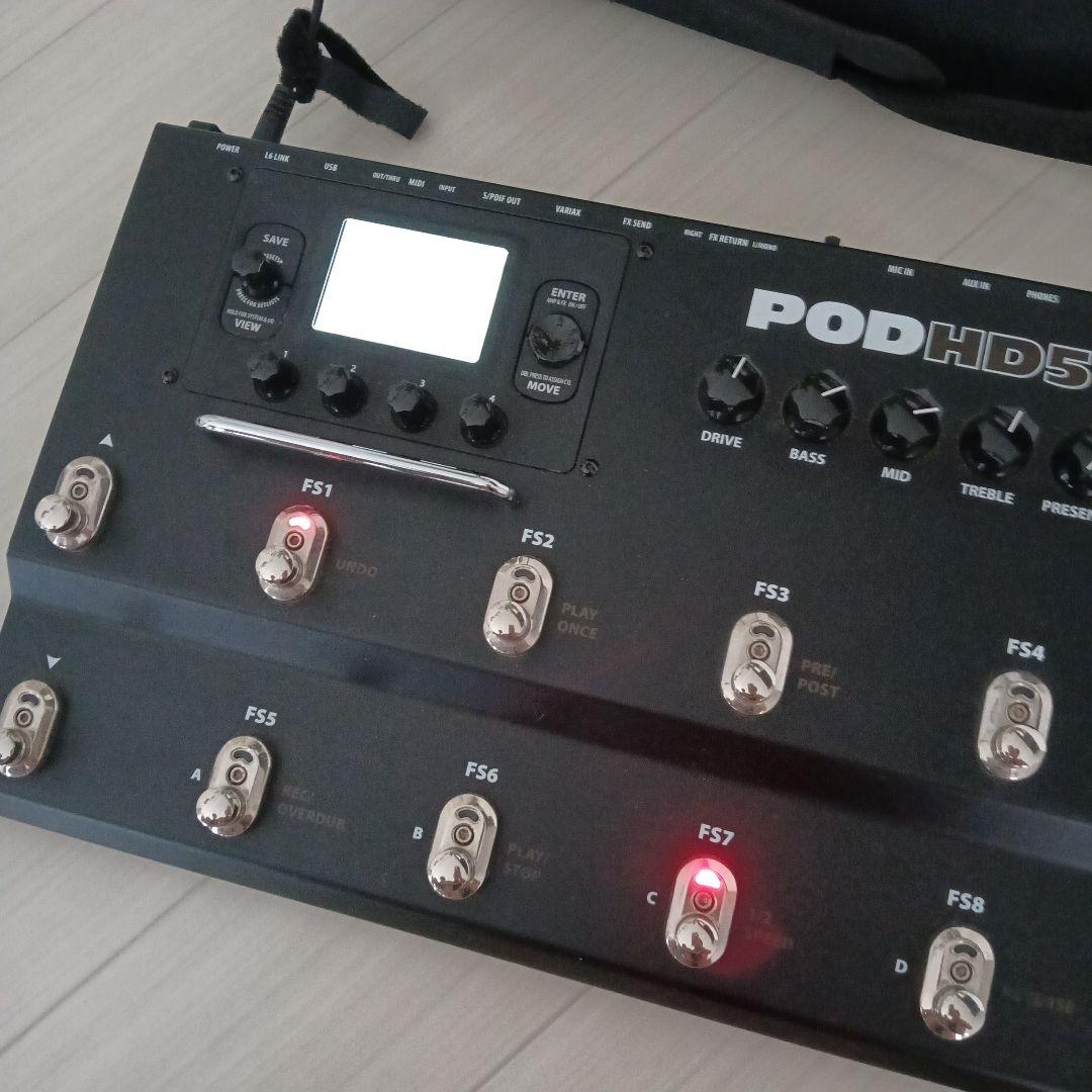 Line6 PODHD500 マルチエフェクター バンド ギター ベース 軽音