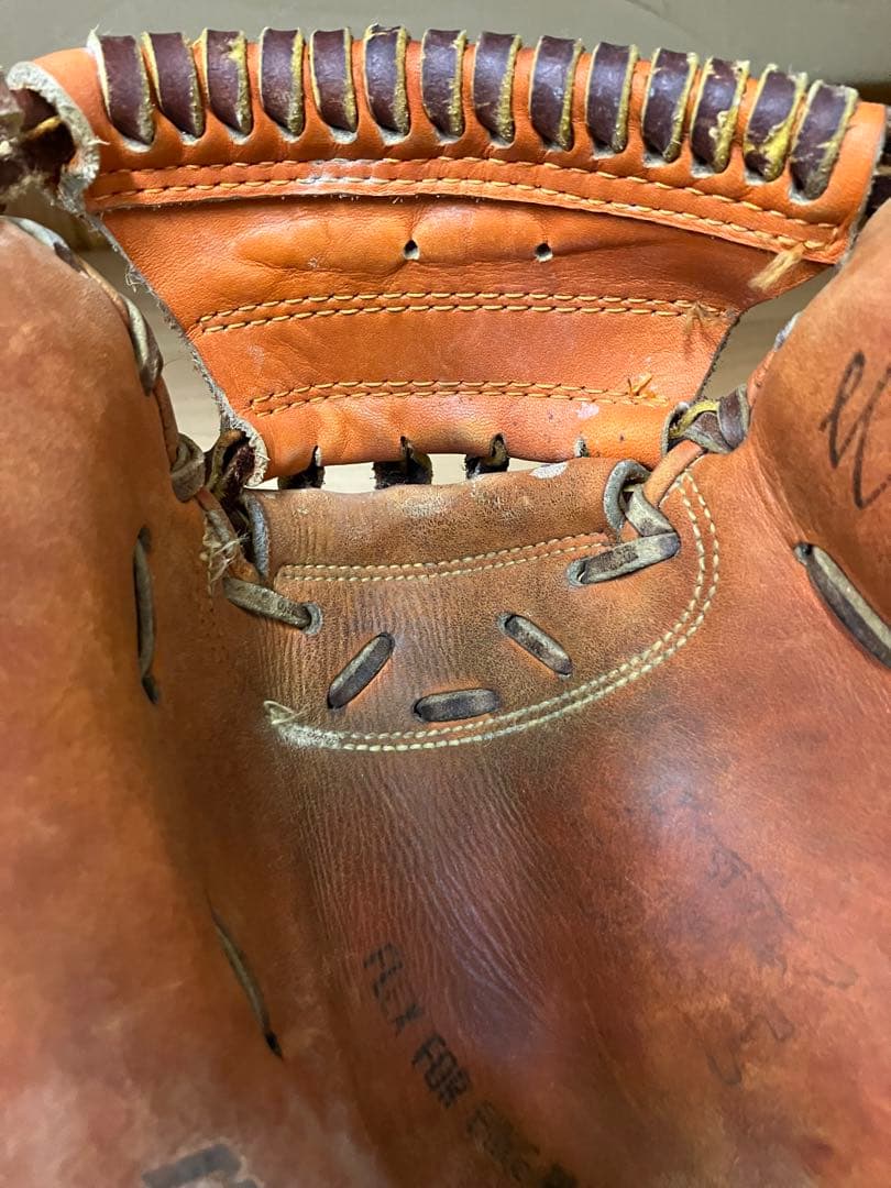 梶原　北海道日本ハムファイターズ　実使用　支給　キャッチャーミット　硬式　ミズノ