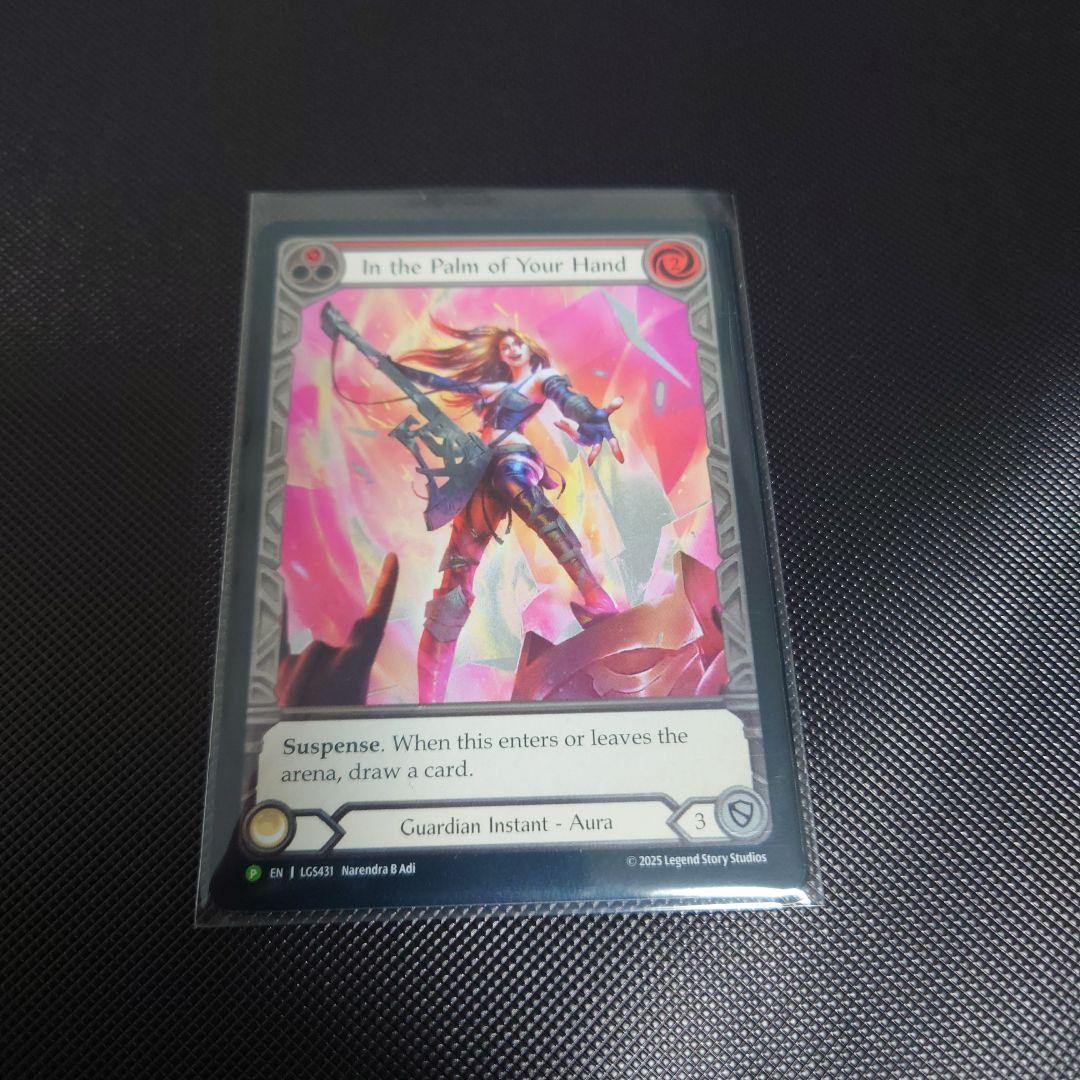 In the Palm of Your Hand　flesh and blood