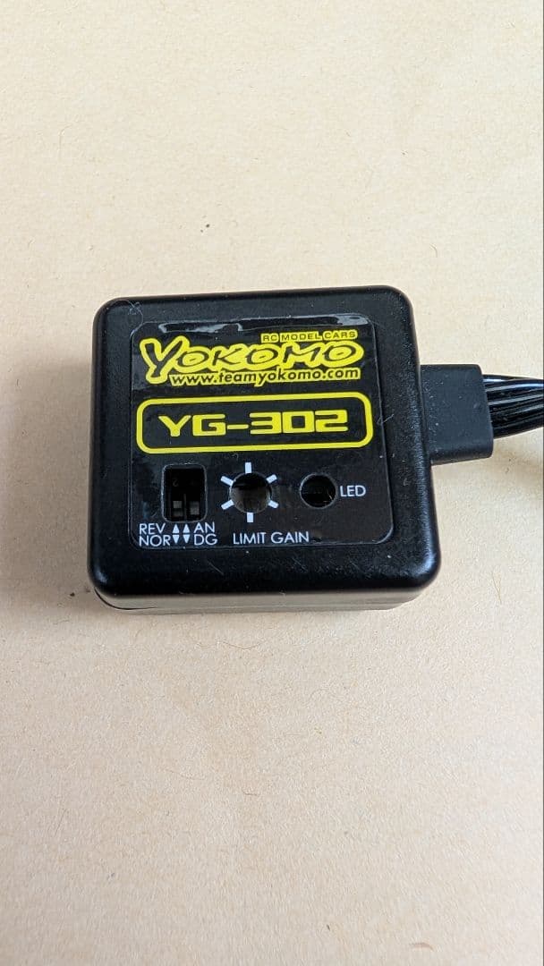 YOKOMO ドリフト用サーボ&ジャイロ　SP-02D V2 YG-302