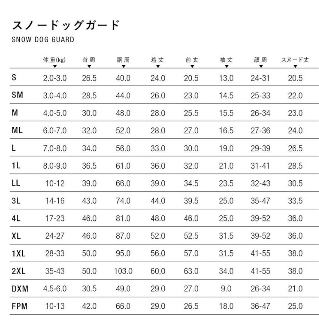 アルファアイコン　スノードッグガード　Sサイズ
