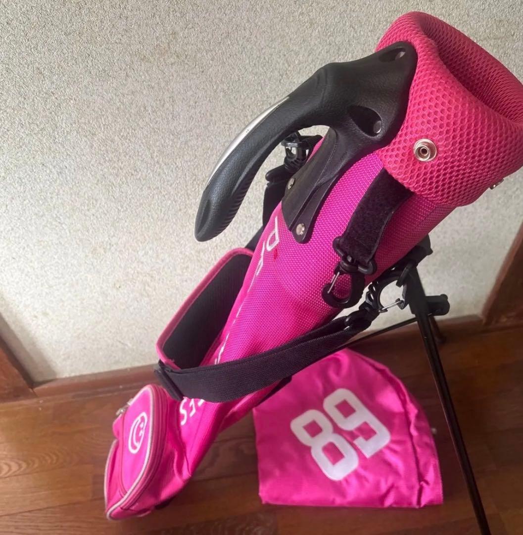 パーリーゲイツ ゴルフスタンドバッグ ピンク