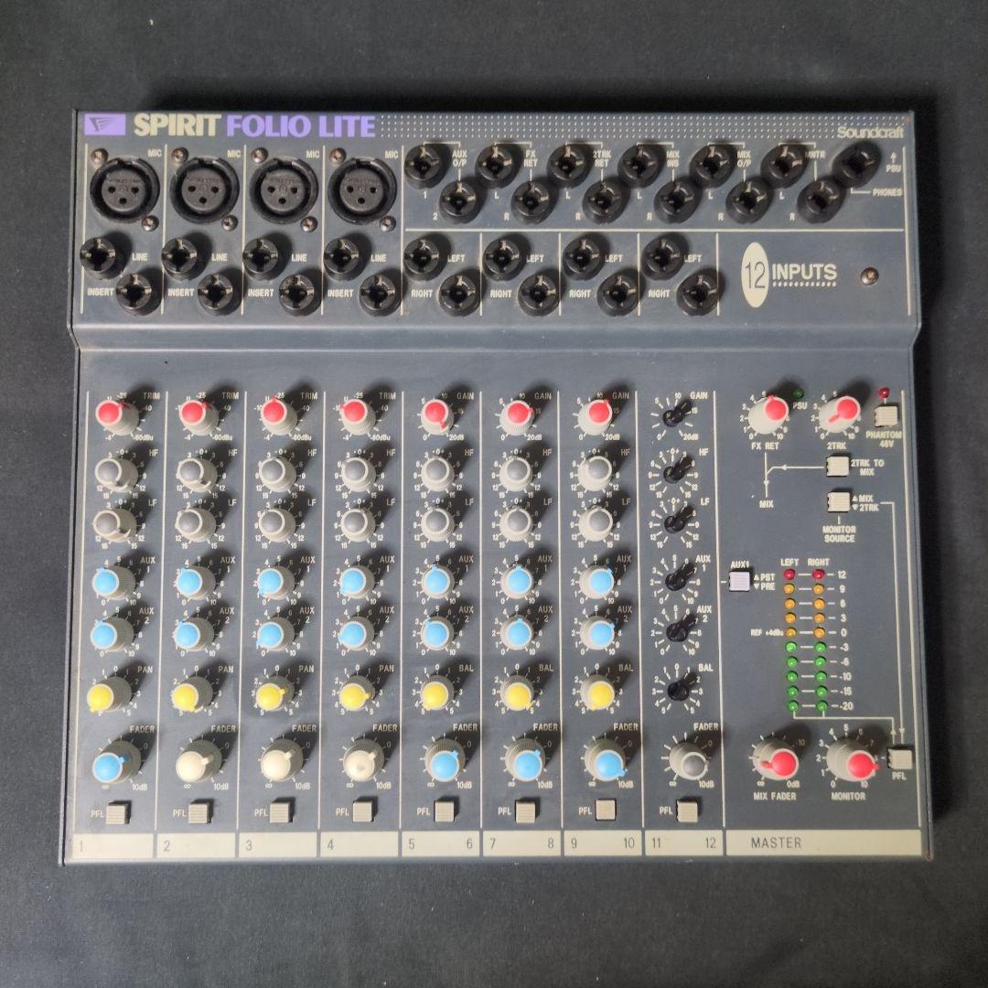 配信機器・PA機器・レコーディング機器 Soundcraft SPIRIT FOLIO LITE