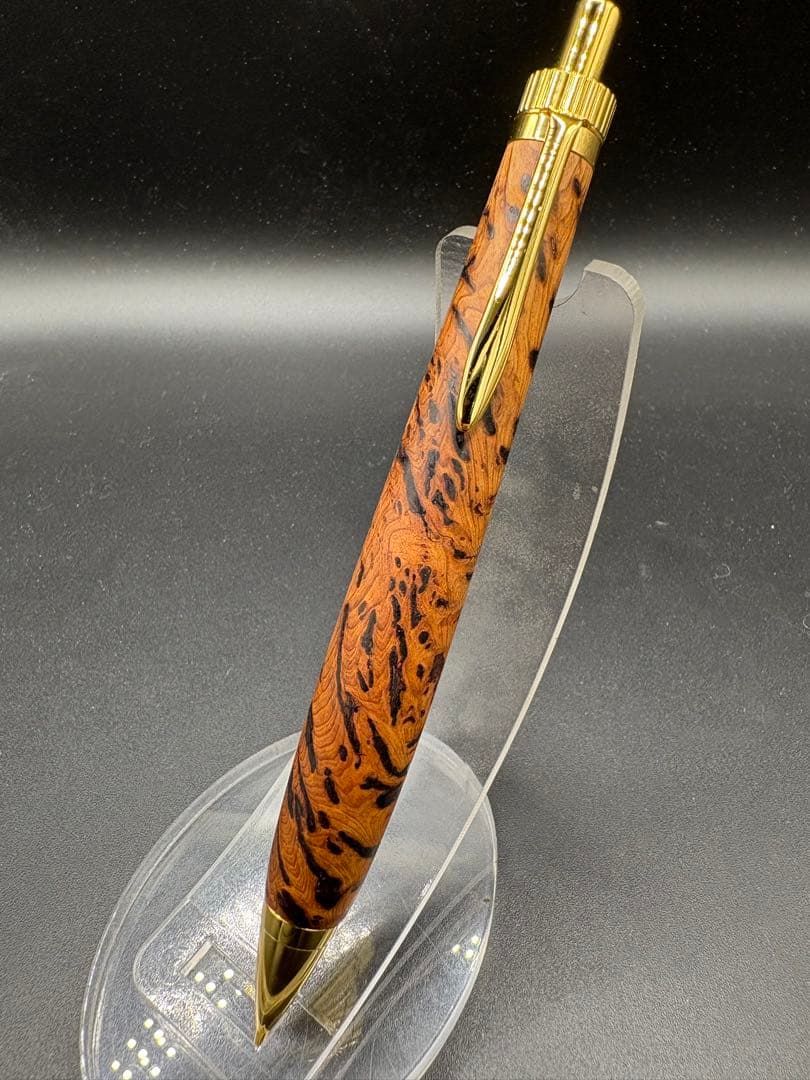 500超極上　屋久杉　泡瘤　木軸シャーペン　ボールペン