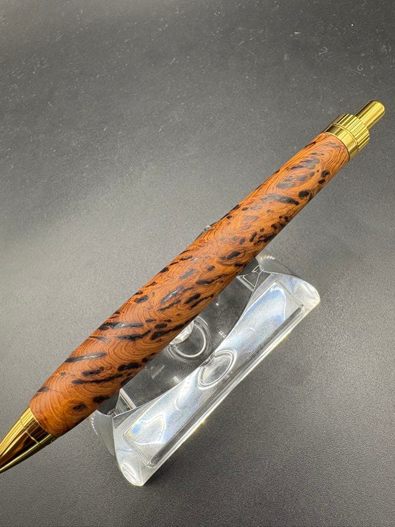 500超極上　屋久杉　泡瘤　木軸シャーペン　ボールペン