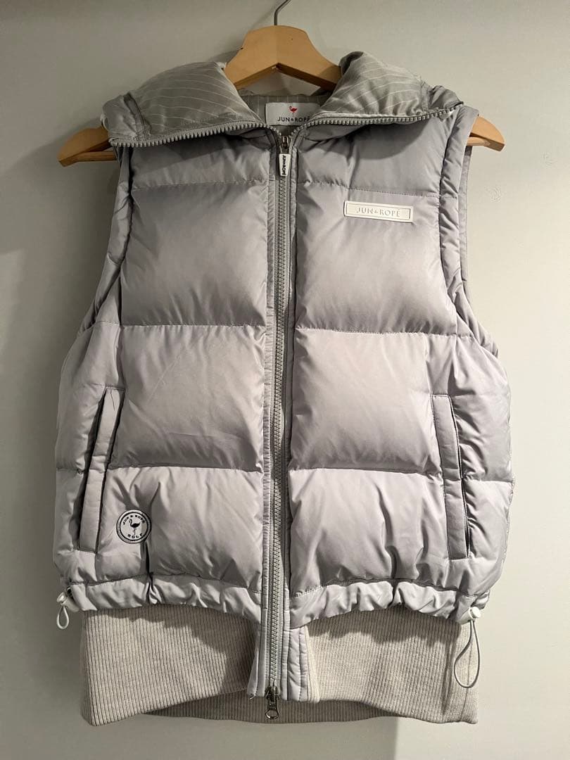 JUN&ROPE グレー ダウンジャケット