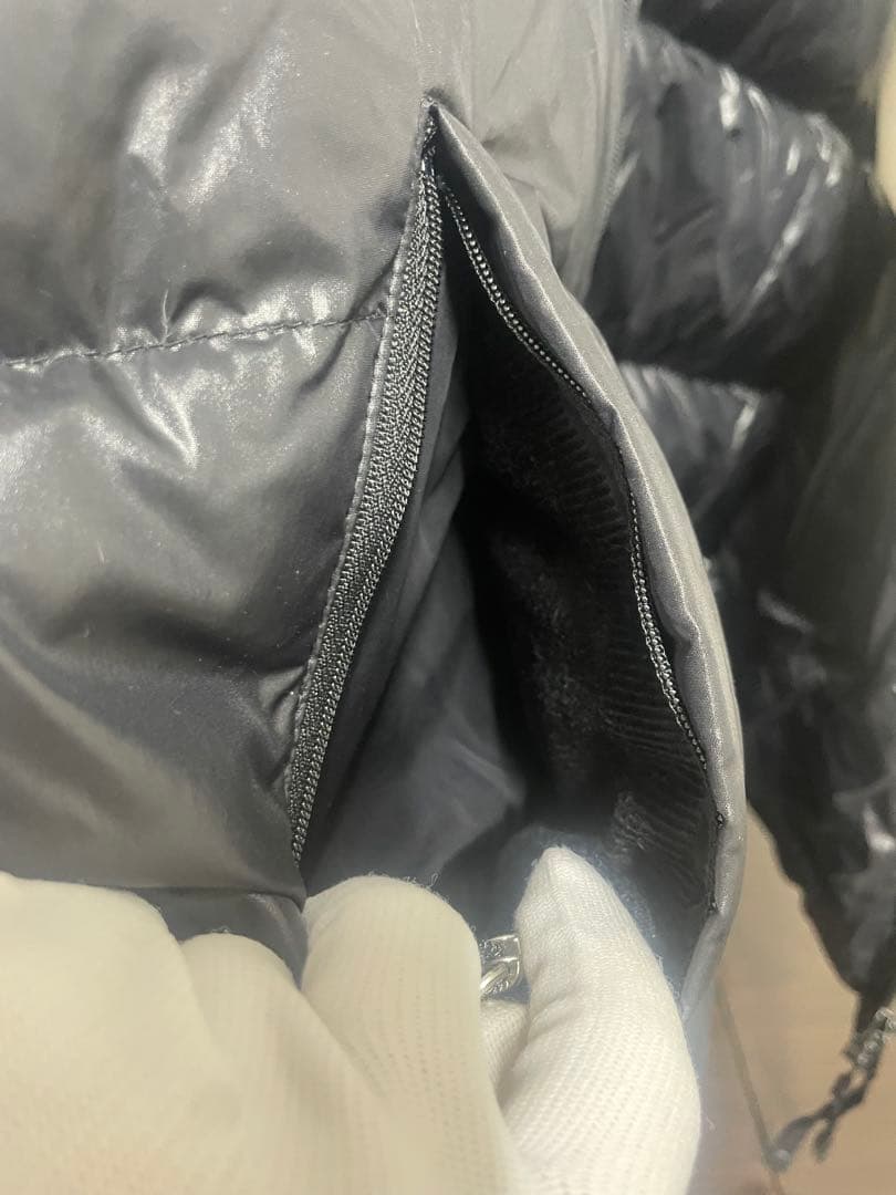 B　Gamakatsu ダウンフィッシングベスト LL ブラック