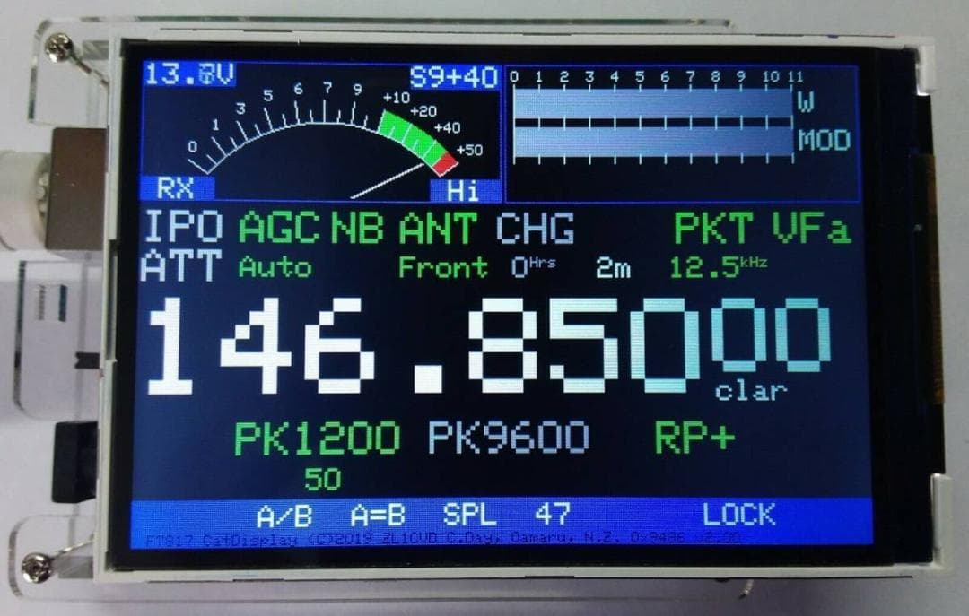 Cat Display 3.5” ケース付 FT-818ND FT-817