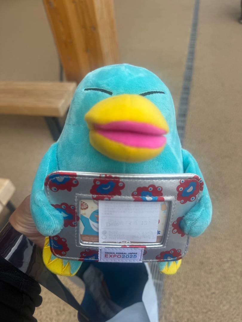 万博ICOCAとぬいぐるみカードケース