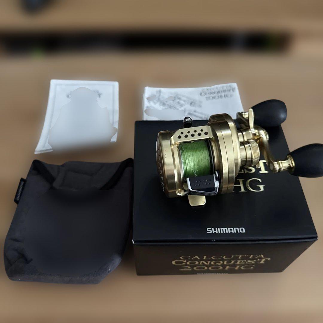 リール SHIMANO 15CALCUTTA CONQUEST 200HG