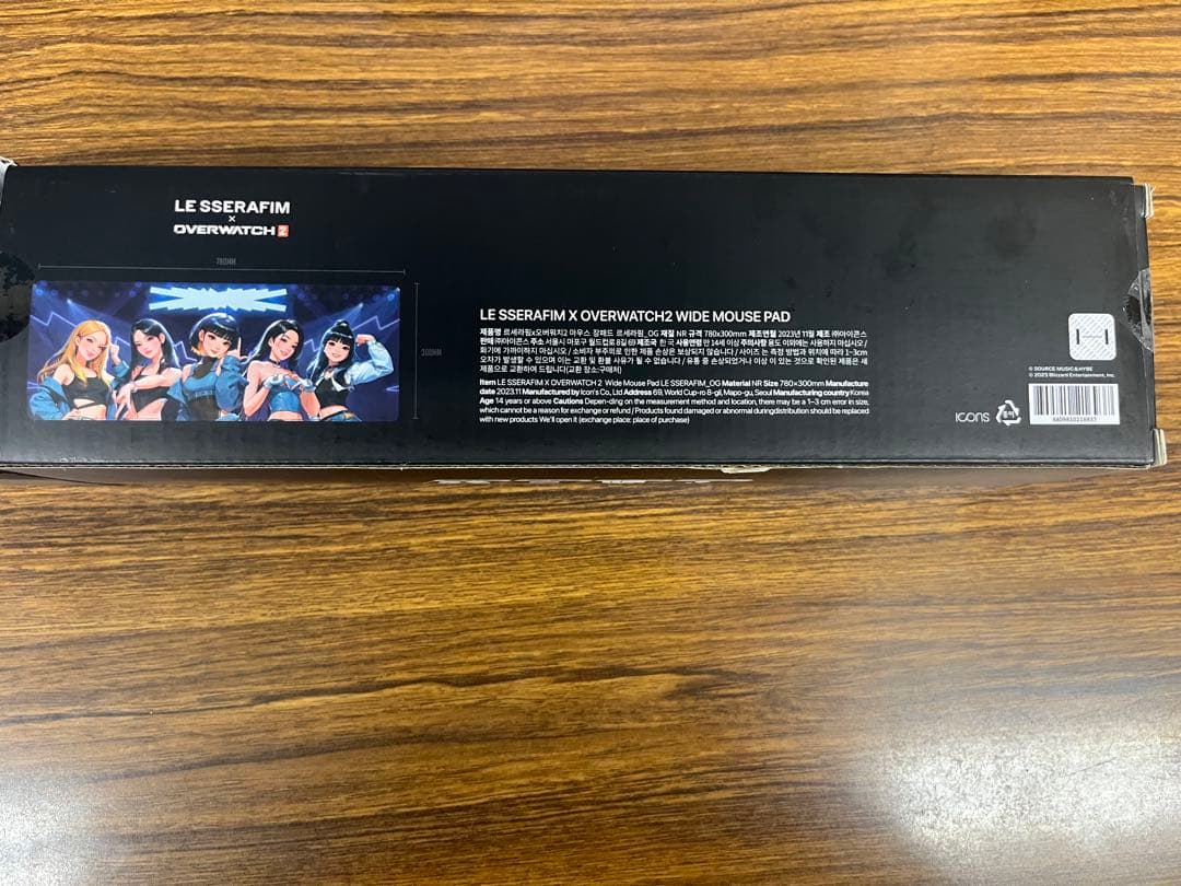 LE SSERAFIM x Overwatch 2 マウスパッド