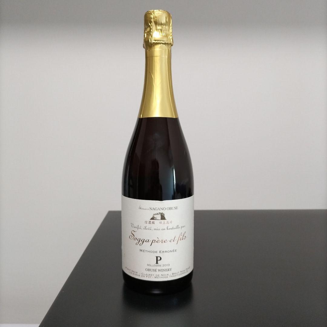 Mie Ikeno Pinot Noir / ソガ・ペール スパークリング