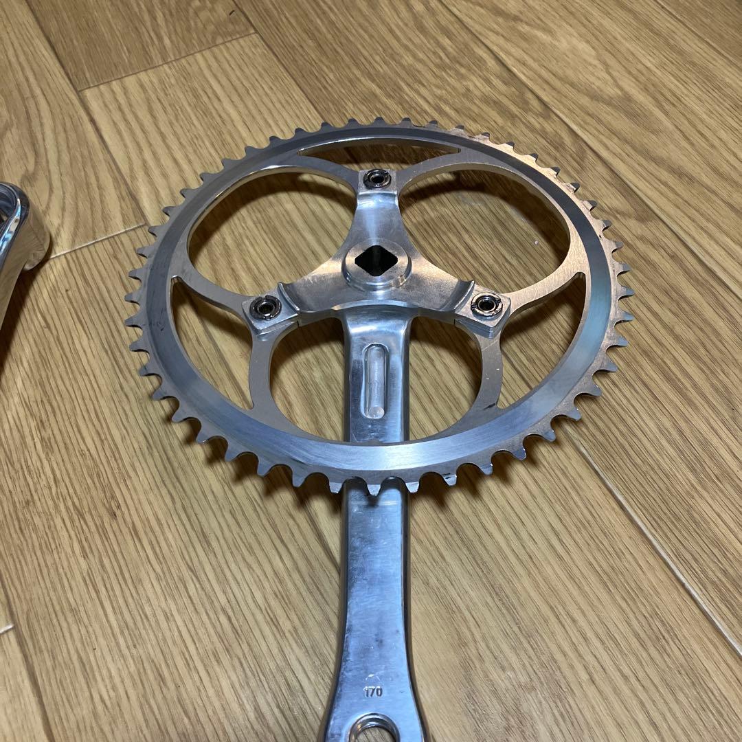 エネシクロ クランクセット シルバー