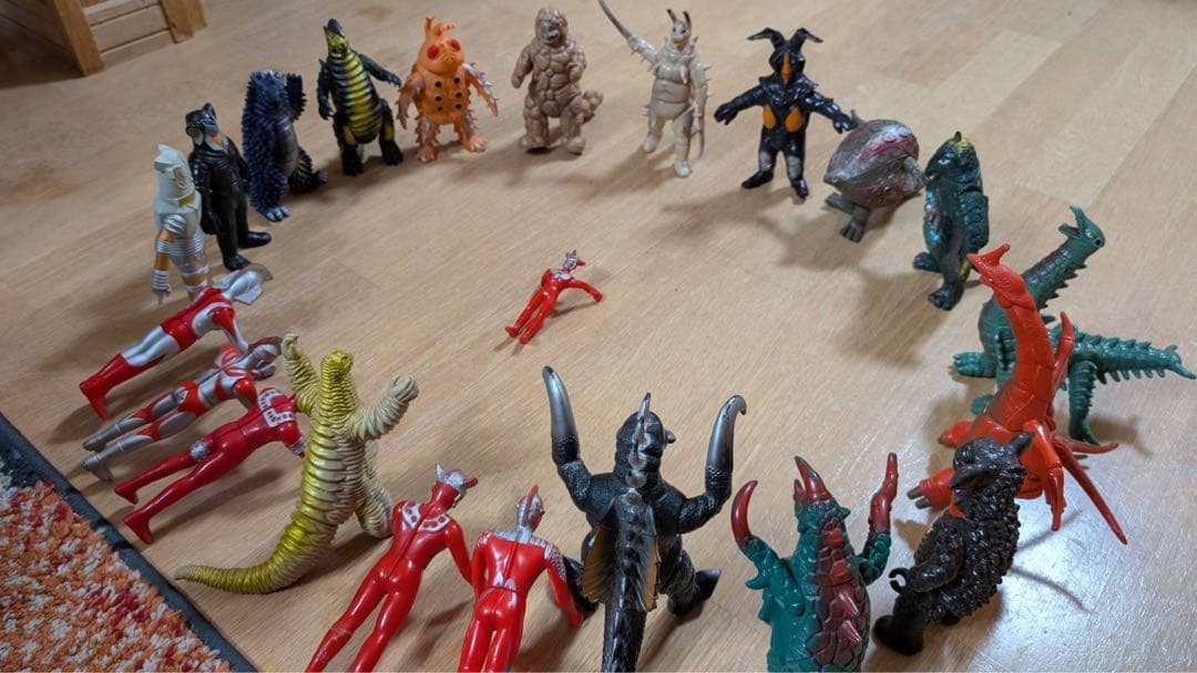 ウルトラマン フィギュアセット 複数キャラクター