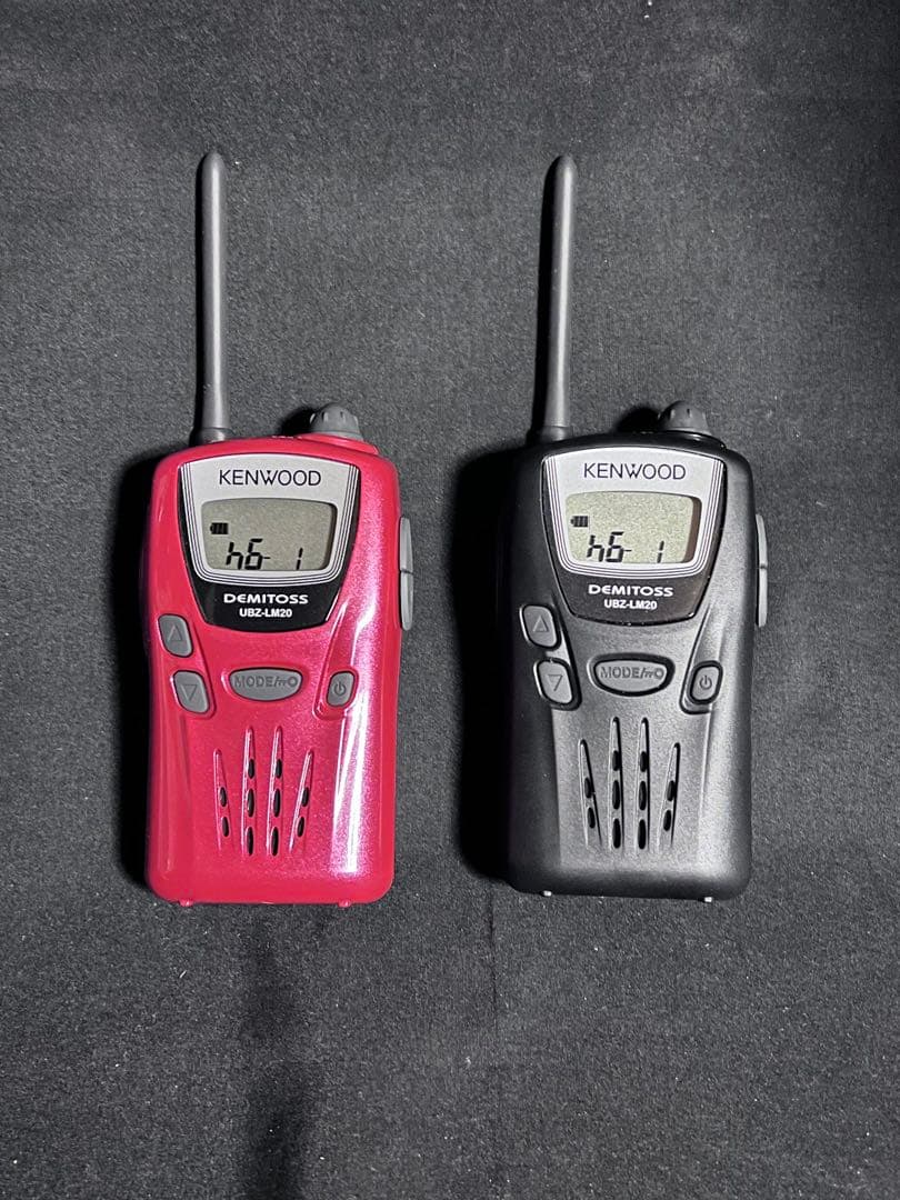 値下げ　未使用　KENWOOD UBZ-LM20 トランシーバー　セット