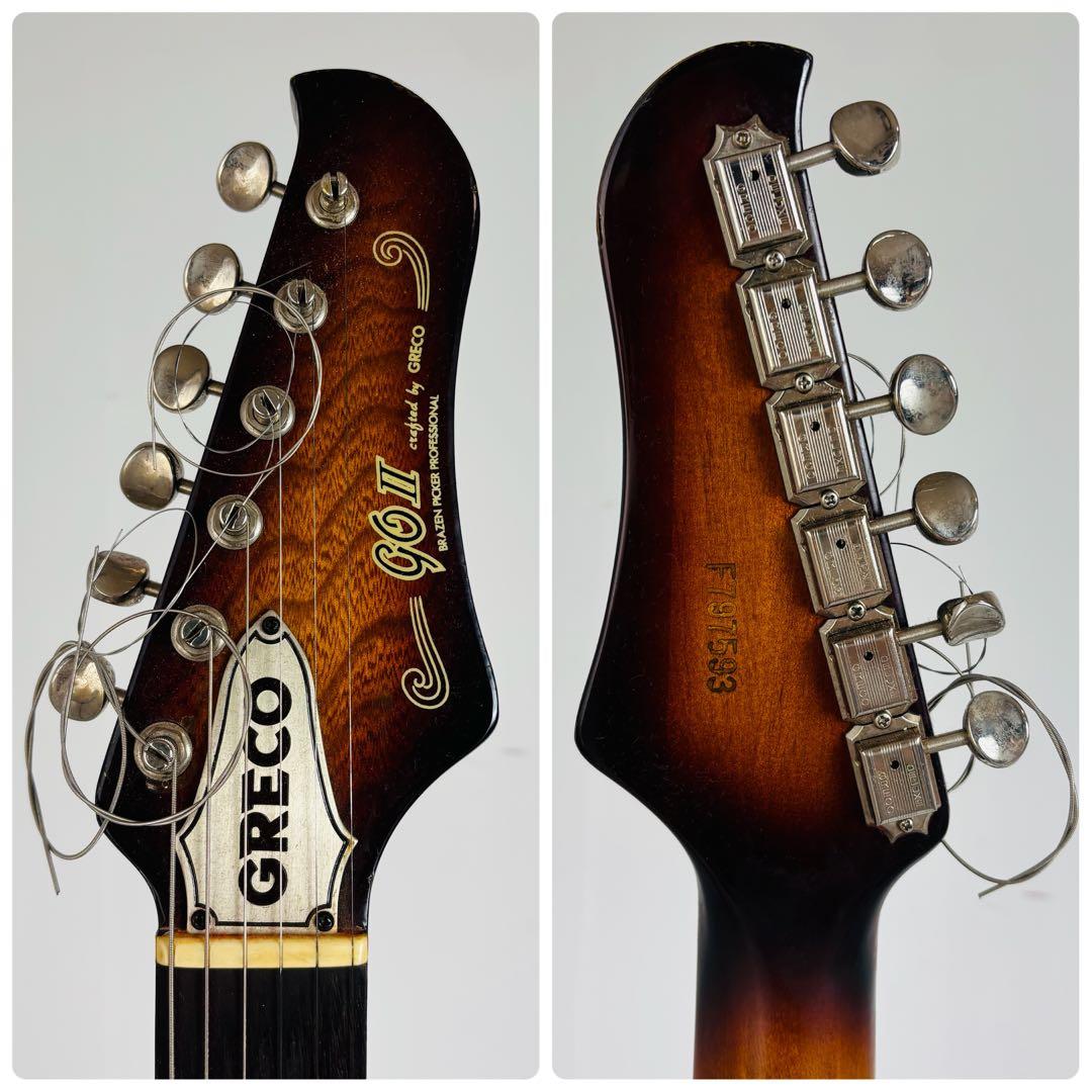 Greco GOⅡ 600 エレキギター ナチュラル 入門 初心者 弦楽器