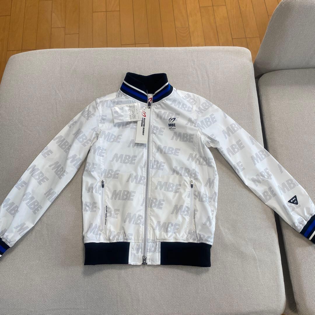 MASTER BUNNY EDITION ホワイト ジップブルゾンサイズ0