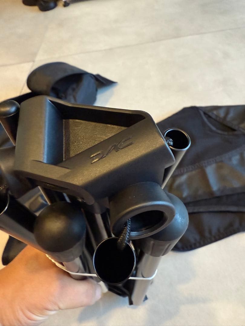 ヘリノックチェアONE(RE)ブラックエディション&ロッキングフット