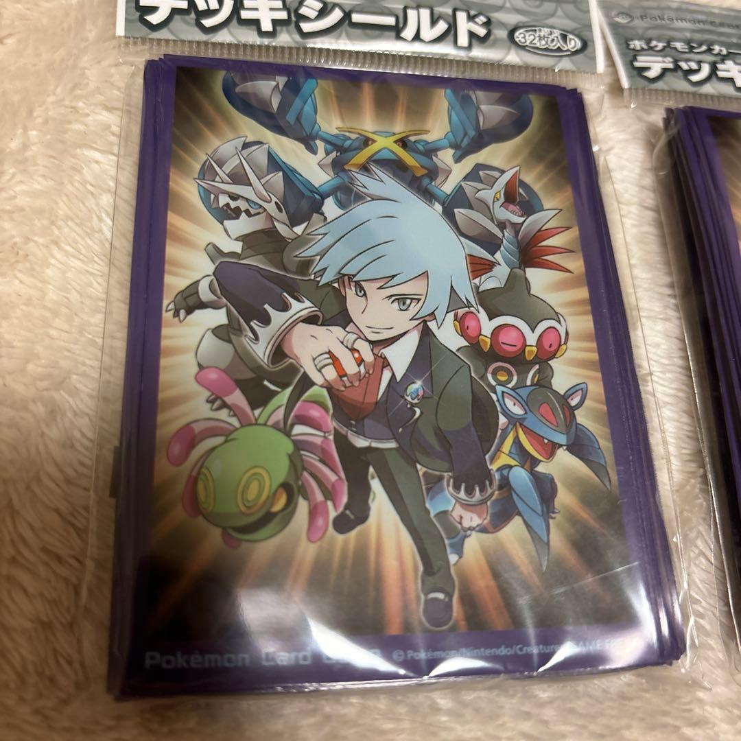 ポケモンセンター限定 ダイゴ　32枚入り✖️2 デッキシールド スリーブ