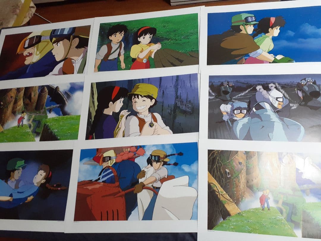 ️【2】天空の城ラピュタ　作品集　ジブリカレンダーGBL 1996年～収集完了