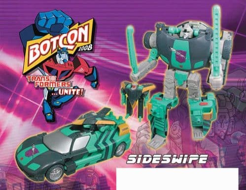 トランスフォーマー ボットコン botcon シャッタードグラス サイドスワイプ