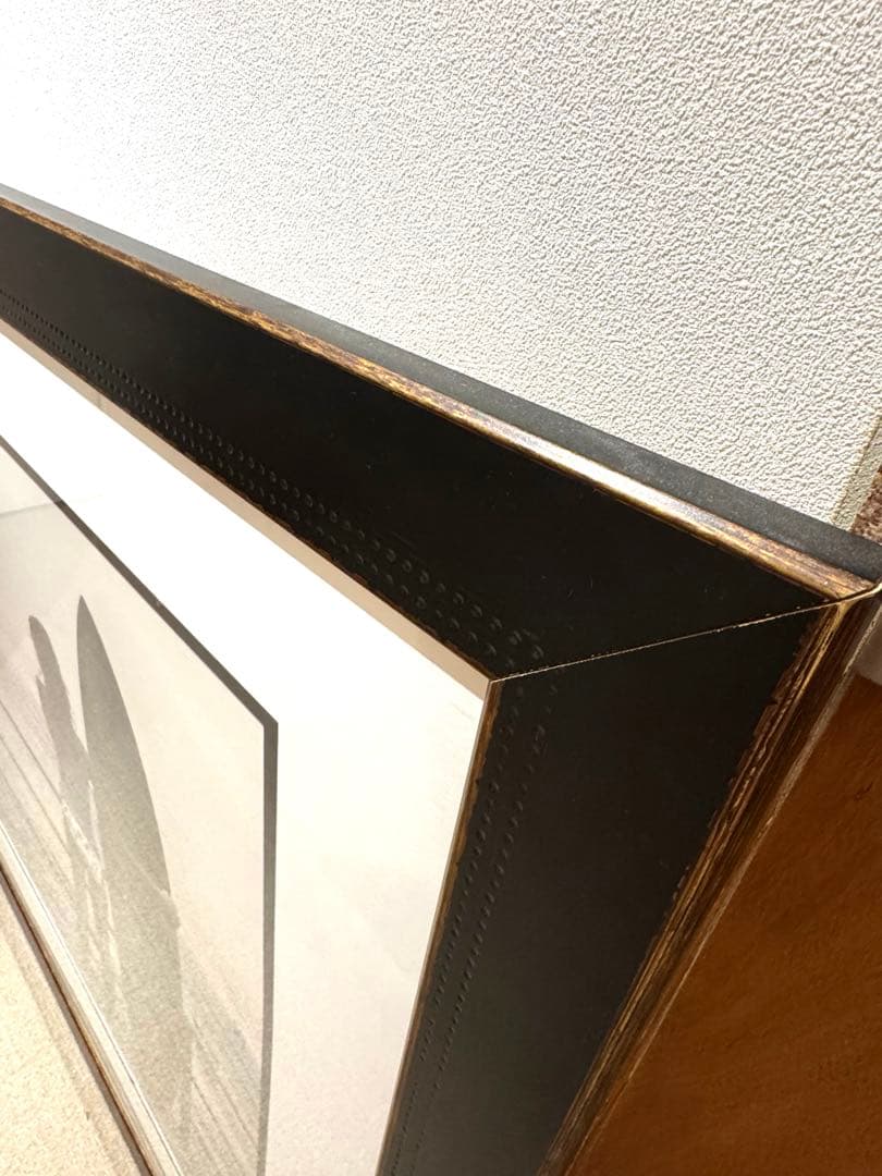 格安★サーフィン　サーフ　アート　ポスター　額装　額縁　西海岸