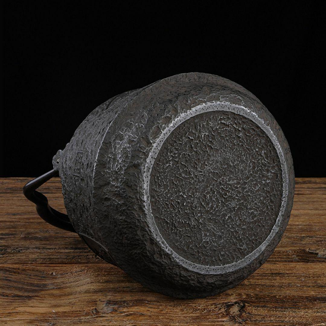 鉄急須 2500ml 梅蘭竹菊 鉄製 急須ホイッスルケトル 南部鉄器 鉄瓶 鉄器