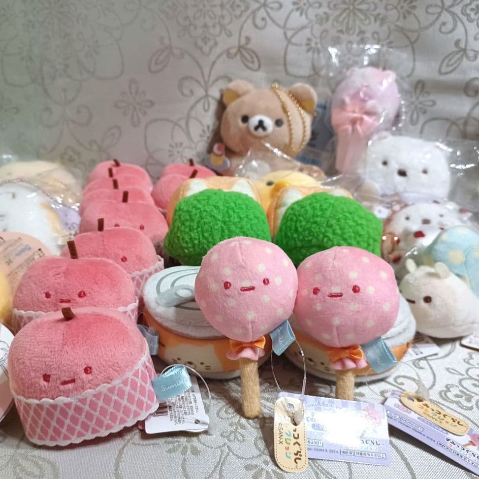 すみっコぐらし　リラックマ　てのりぬいぐるみ　ぶらさげぬいぐるみ　まとめ売り