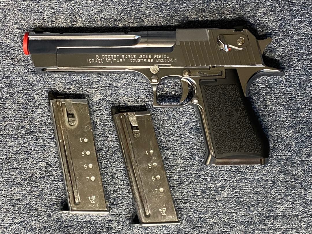 東京マルイ デザートイーグル.50AE クロームステンレス ガスブロ ＋予備マグ