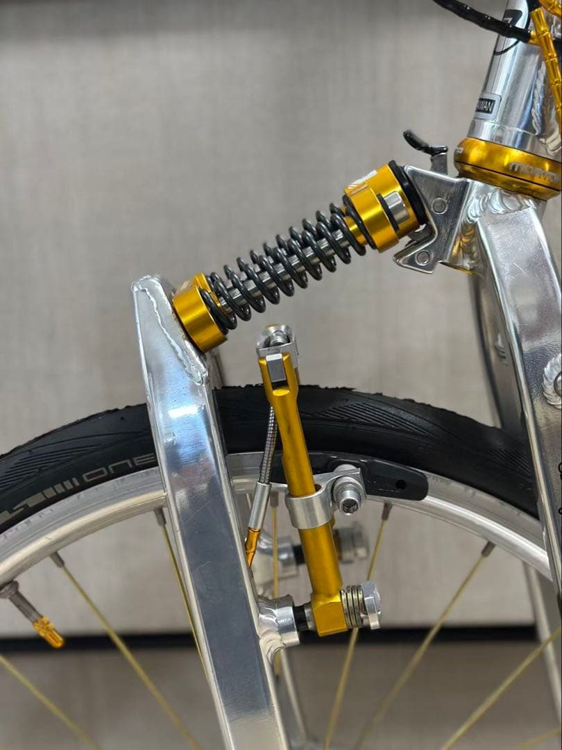 LP LITEPRO BIRDY BD-1フロントサスペンション シルバー