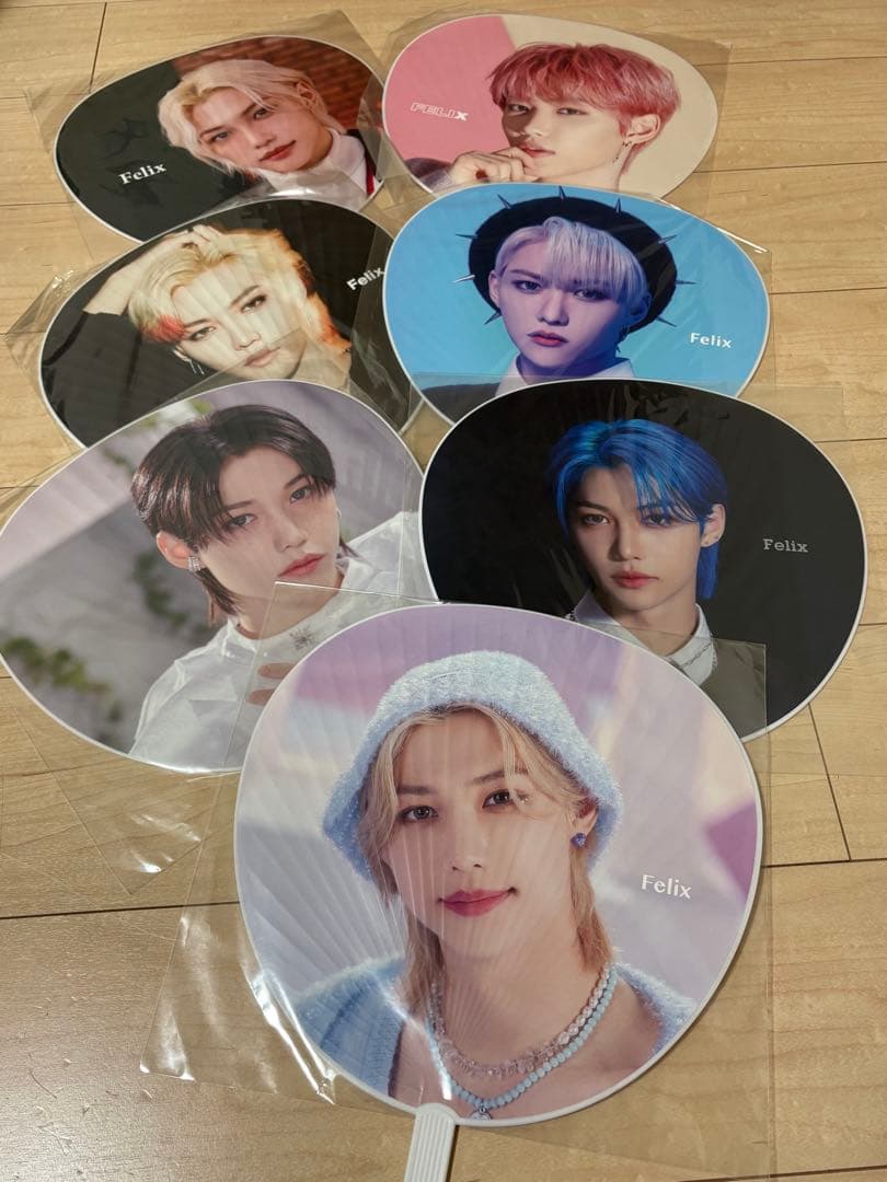 Stray Kids フィリックス うちわ 7枚セット