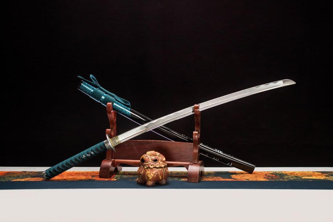 1050-武具 刀装具 日本刀　模造刀 居合刀 武士道 武蔵 鑑賞用 手鍛造打