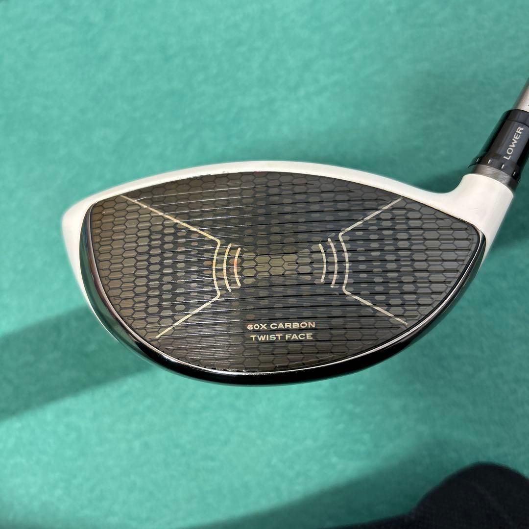 テーラーメイドステルスグローレプラス10.5°、純正シャフト2本(SR,R)付き